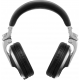 Pioneer HDJ-X5-S Over-ear DJ Headphones - Silver