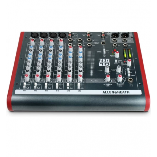 Allen & Heath ZED1002 10-CH Mixer Multipurpose Mini Mixer Allen & Heath ZED1002 10-CH Mixer Multipurpose Mini Mixer