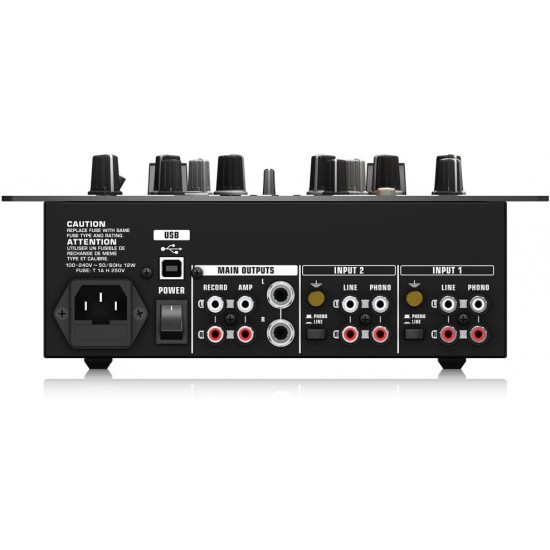 Behringer Pro Mixer NOX202 2-channel DJ Mixer