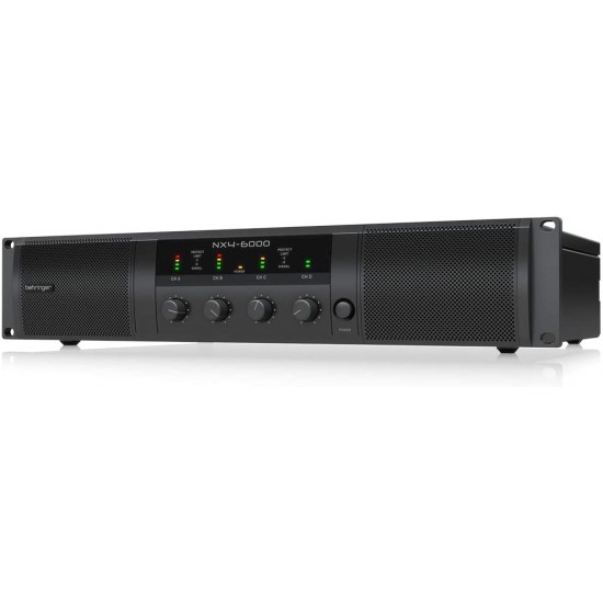 Behringer NX4-6000 6000W 4-channel Power Amplifier Behringer NX4-6000 6000W 4-channel Power Amplifier
