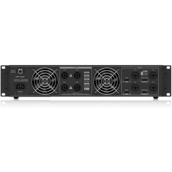 Behringer NX4-6000 6000W 4-channel Power Amplifier Behringer NX4-6000 6000W 4-channel Power Amplifier