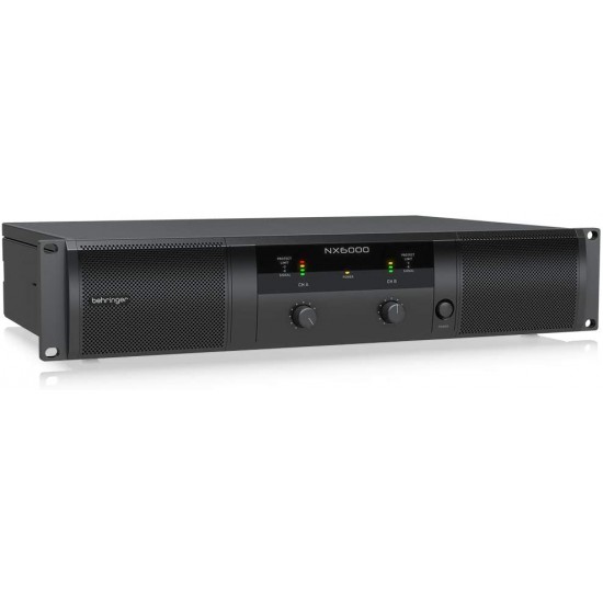 Behringer NX6000 6000W 2-channel Power Amplifier Behringer NX6000 6000W 2-channel Power Amplifier