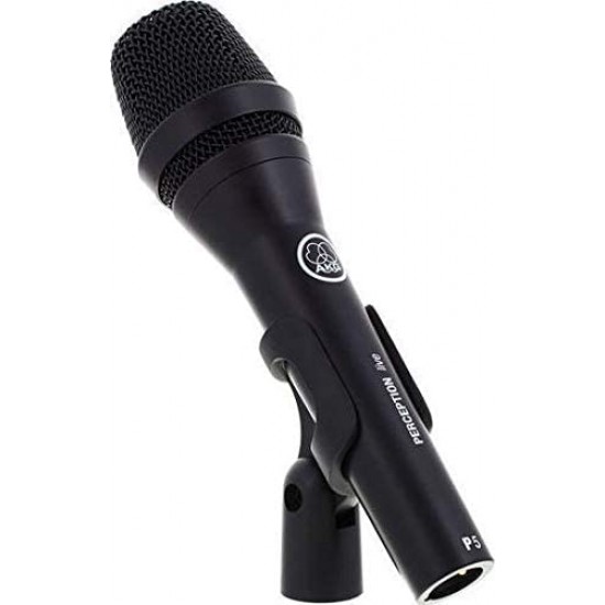 AKG P5S High-Performance Dynamic Vocal Microphone With On/Off Switch AKG P5S High-Performance Dynamic Vocal Microphone With On/Off Switch