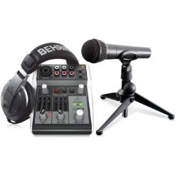 Behringer PODCASTUDIO 2 USB Bundle - Podcasting Bundle