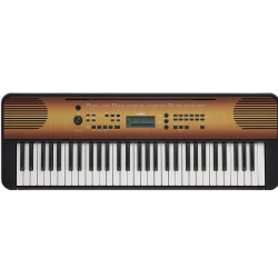 Yamaha PSR-E360 Maple Wood Grain Portable Keyboard