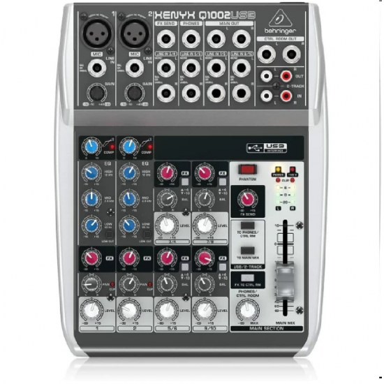 Behringer Xenyx Q1002USB Mixer with USB Behringer Xenyx Q1002USB Mixer with USB