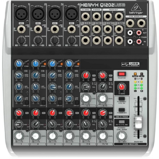 Behringer Xenyx Q1202USB Mixer with USB Behringer Xenyx Q1202USB Mixer with USB