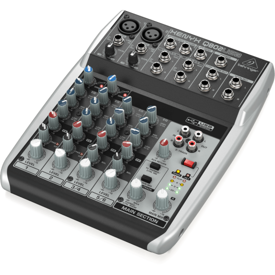 Behringer Xenyx Q802USB Mixer with USB Behringer Xenyx Q802USB Mixer with USB