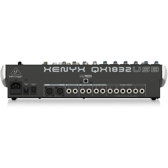 Behringer Xenyx QX1832USB Mixer with USB and Effects Behringer Xenyx QX1832USB Mixer with USB and Effects