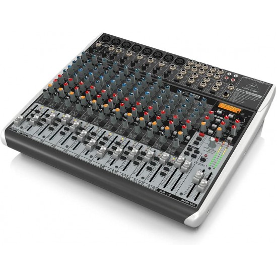 Behringer Xenyx QX2222USB Mixer with USB and Effects