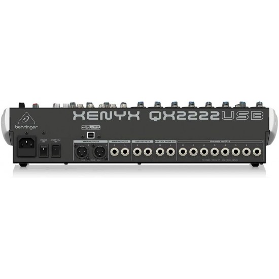 Behringer Xenyx QX2222USB Mixer with USB and Effects Behringer Xenyx QX2222USB Mixer with USB and Effects