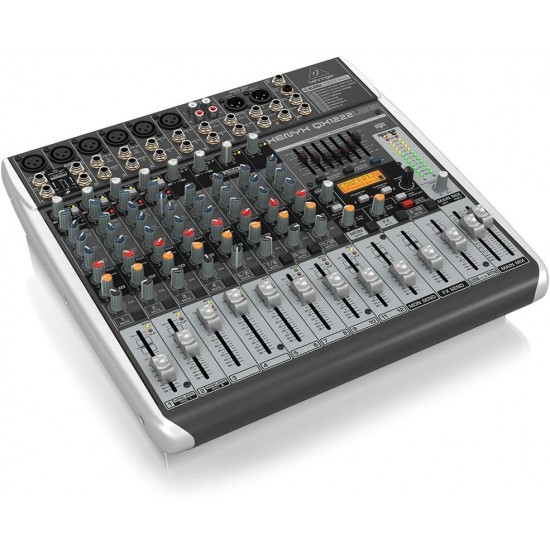 Behringer Xenyx QX1222USB Mixer with USB and Effects