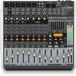 Behringer Xenyx QX1222USB Mixer with USB and Effects