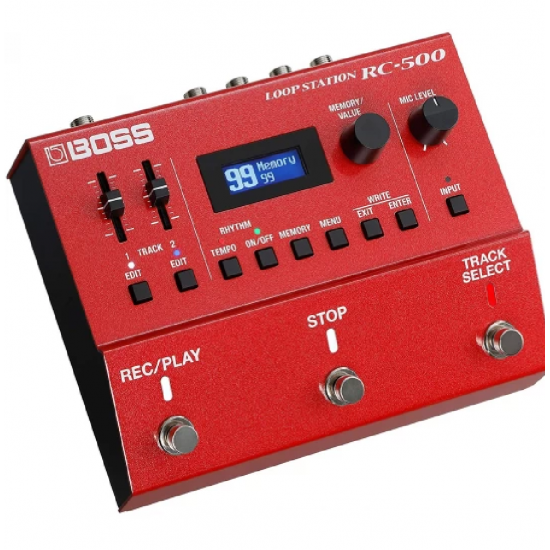 Boss RC-500 Loop Station Compact Phrase Recorder Pedal