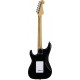 Washburn 6 String S1B Sonamaster Series Solid Body Electric Guitar, Black