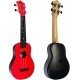 Flight TUS35RD Travel Soprano Ukulele- Red