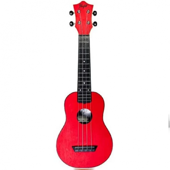 Flight TUS35RD Travel Soprano Ukulele- Red