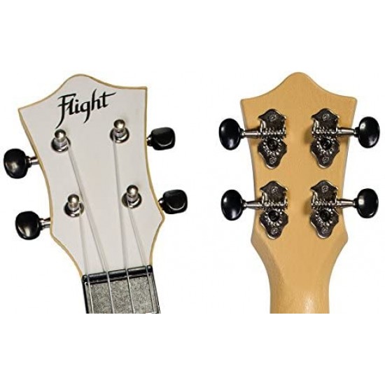 Flight TUS35  Travel Soprano Ukulele-White