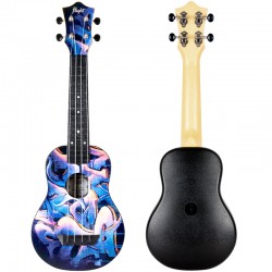 Flight TUS40 Graffiti Travel Soprano Ukulele