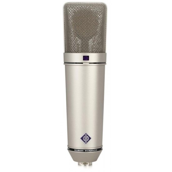 Neumann U 87 Ai Set Large-Diaphragm Condenser Microphone - Nickel