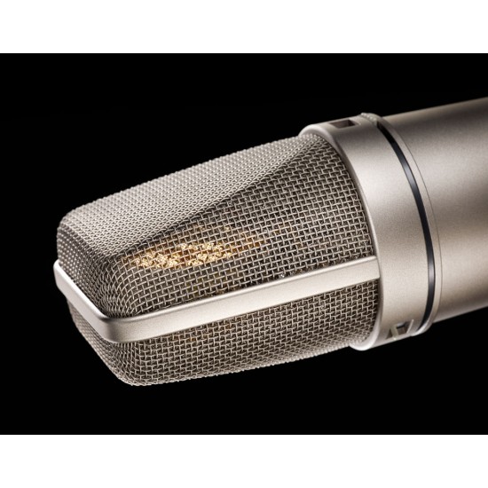 Neumann U 87 Ai Set Large-Diaphragm Condenser Microphone - Nickel