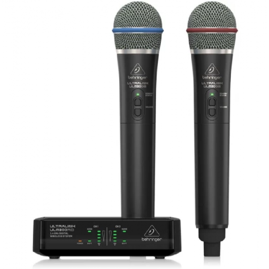 Behringer ULM302MIC Wireless Dual Handheld Microphone System