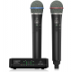 Behringer ULM302MIC Wireless Dual Handheld Microphone System