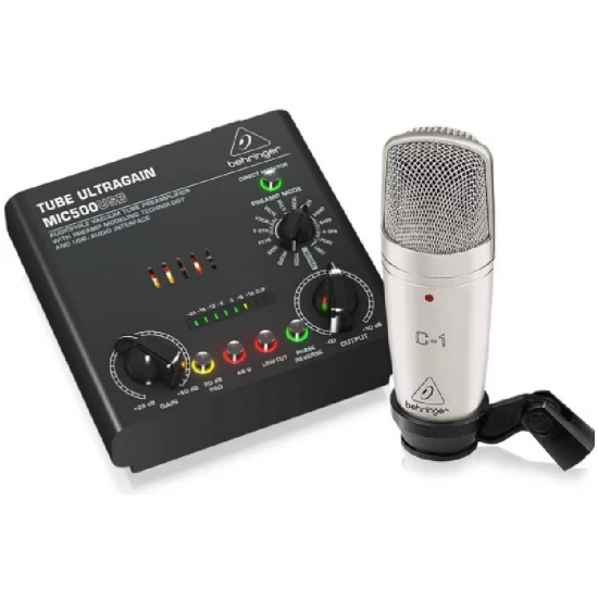 Behringer Voice Studio Recording Bundle