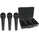 Behringer XM1800S Dynamic Vocal & Instrument Microphone (3-pack)