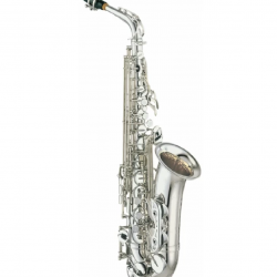 Yamaha YAS-62S Professional Alto Saxophone Silver Plated finish, with case