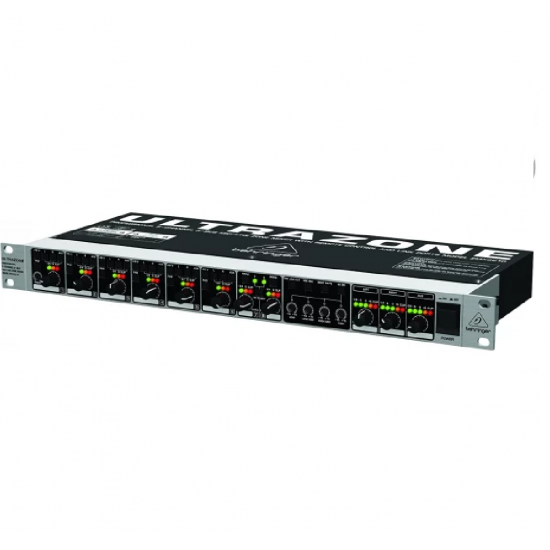 Behringer -Ultrazone ZMX8210 Professional 8-Channel 3-Bus Mic/Line Zone Mixer with Remote Control and Link Ports Behringer -Ultrazone ZMX8210 Professional 8-Channel 3-Bus Mic/Line Zone Mixer with Remote Control and Link Ports