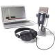 AKG Podcaster Essentials Audio Production Toolkit: AKG Lyra USB Microphone and AKG K371 Headphones