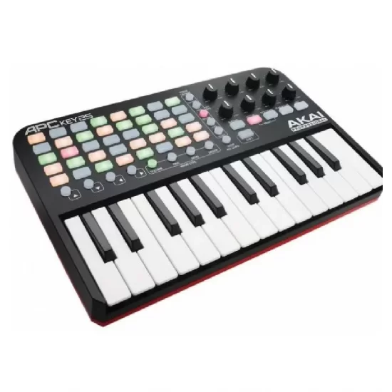 AKAI Professional APC Key 25 - USB MIDI Keyboard Controller for Ableton Live with 25 Piano Style Keys AKAI Professional APC Key 25 - USB MIDI Keyboard Controller for Ableton Live with 25 Piano Style Keys