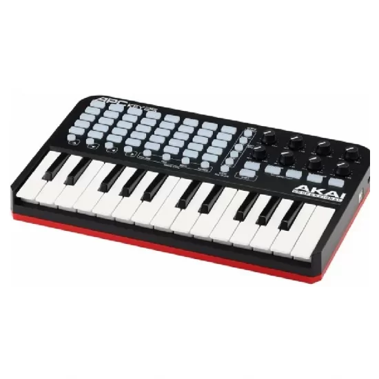 AKAI Professional APC Key 25 - USB MIDI Keyboard Controller for Ableton Live with 25 Piano Style Keys AKAI Professional APC Key 25 - USB MIDI Keyboard Controller for Ableton Live with 25 Piano Style Keys