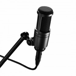 Audio Technica AT2020 Cardioid Condenser Microphone Bundle