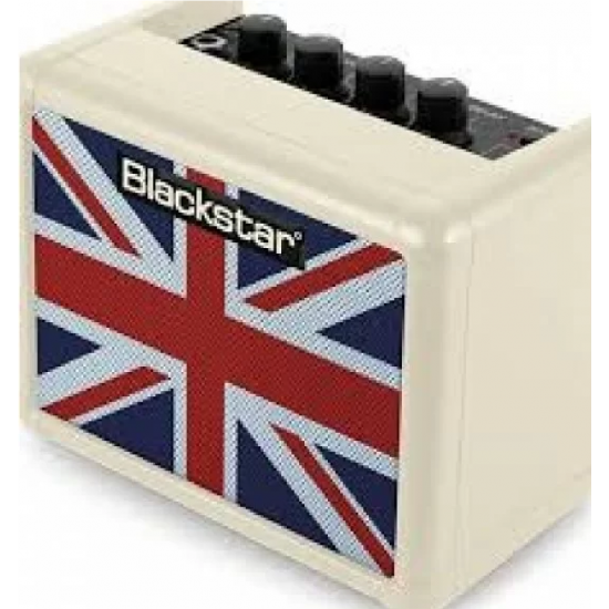 Blackstar BA102027-Z Fly3 Union Flag Beige 3 Watt Guitar Combo Mini Amplifier Blackstar BA102027-Z Fly3 Union Flag Beige 3 Watt Guitar Combo Mini Amplifier
