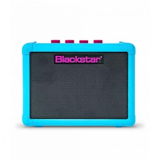 Blackstar FLY 3 Neon Blue 3W 1X3 Battery Powered Combo