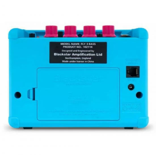 Blackstar FLY 3 Neon Blue 3W 1X3 Battery Powered Combo