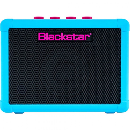 Blackstar Fly 3 Limited Edition Neon Blue 3 Watt Mini Bass Combo Amplifier Blackstar Fly 3 Limited Edition Neon Blue 3 Watt Mini Bass Combo Amplifier