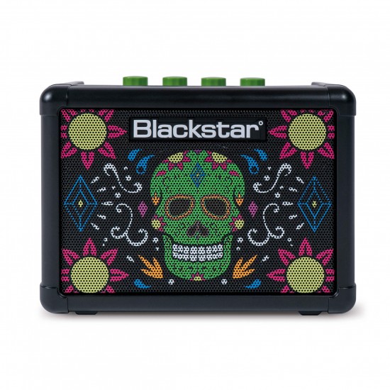 Blackstar Fly 3 Limited Edition Sugar Skull 3 Watt Mini Guitar Combo Amplifier Blackstar Fly 3 Limited Edition Sugar Skull 3 Watt Mini Guitar Combo Amplifier