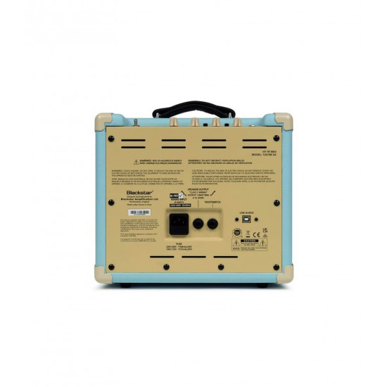 Blackstar HT-1R MkII 1 x 8" 1 Watt Valve Baby Blue Finish Guitar Combo Amplifier with Reverb Blackstar HT-1R MkII 1 x 8" 1 Watt Valve Baby Blue Finish Guitar Combo Amplifier with Reverb