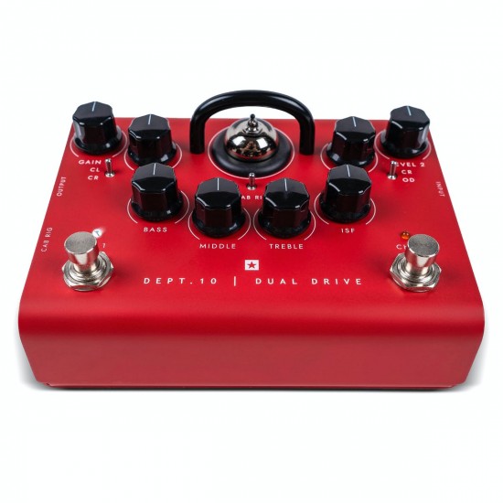 Blackstar Dept. 10 Dual Drive Pedal Four Pro-Quality Clean & Distortion Voices