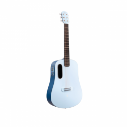 LAVA ME Blue Lava 36″ Smart Guitar with Air Flow Bag – Ice Blue