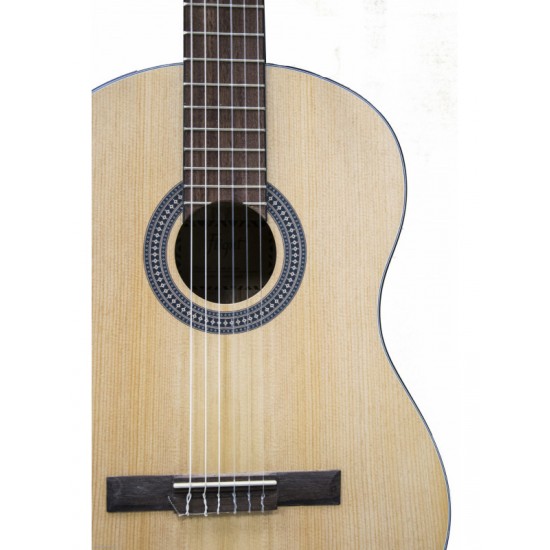 Flight C100NA 3/4 Classical Guitar Natural Flight C100NA 3/4 Classical Guitar Natural