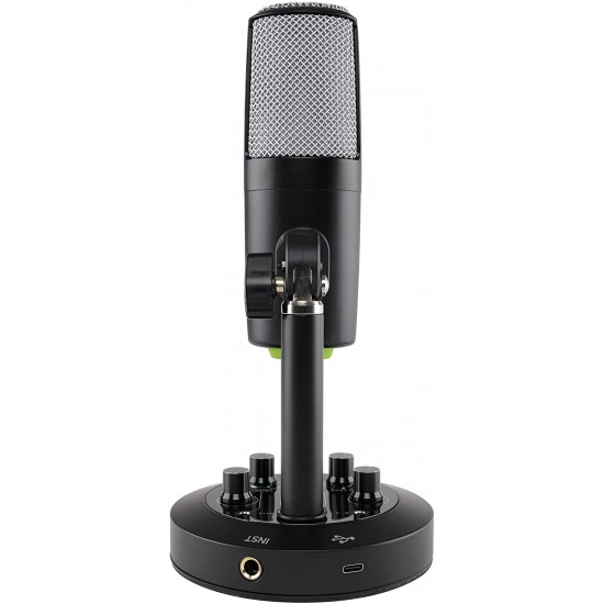 Mackie CHROMIUM Premium USB Condenser Microphone with Built-in 2-Channel Mixer