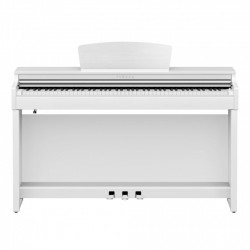 Yamaha Clavinova CLP-825 Digital Piano with Bench - White