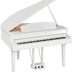 Yamaha Clavinova CLP-795GP Digital Grand Piano - Polished White Finish