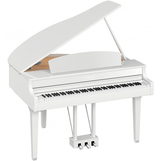 Yamaha Clavinova CLP-795GP Digital Grand Piano - Polished White Finish Yamaha Clavinova CLP-795GP Digital Grand Piano - Polished White Finish