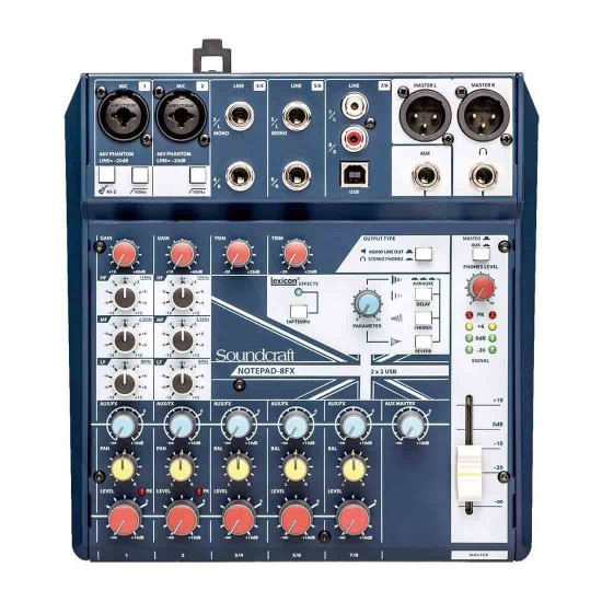 Soundcraft notepad 8fx Shure SV100 Bundle Soundcraft notepad 8fx Shure SV100 Bundle