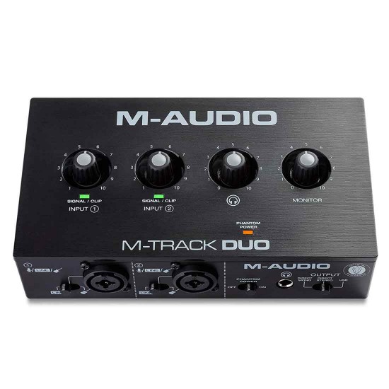 M-Audio M-Track Duo USB Bundle M-Audio M-Track Duo USB Bundle